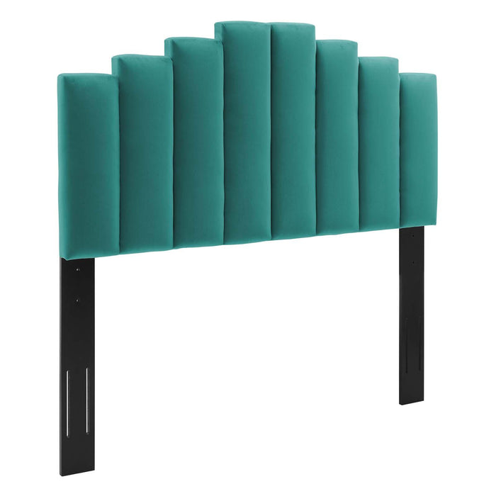 Noelle Performance Velvet Twin Headboard