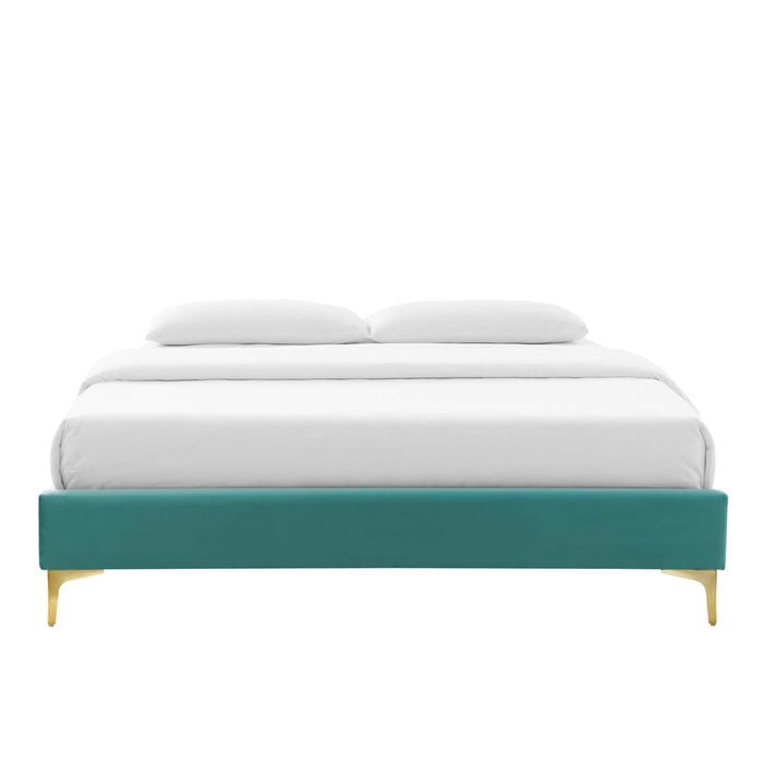 Sutton Full Performance Velvet Bed Frame