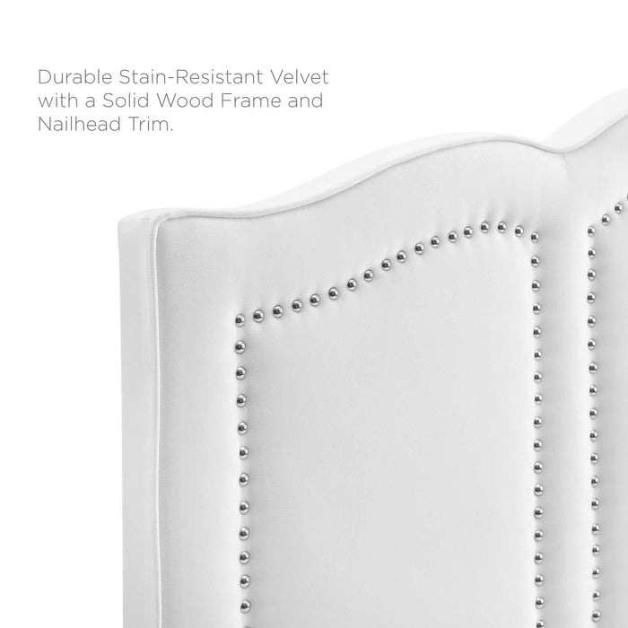 Cecilia Twin Performance Velvet Headboard