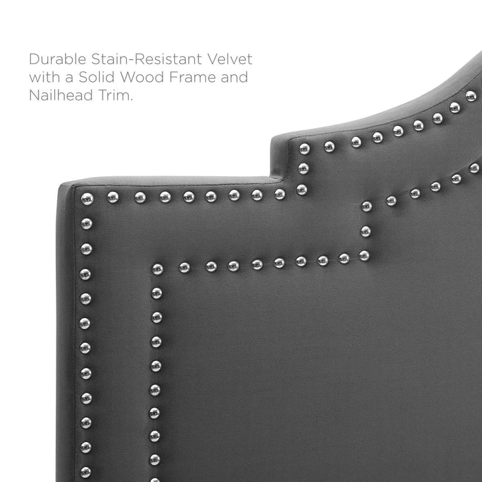 Lucia Full/Queen Performance Velvet Headboard