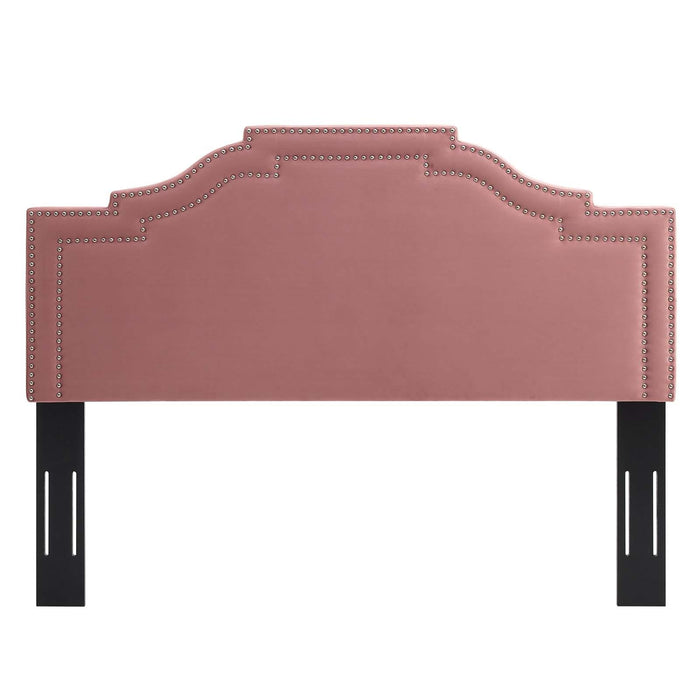 Lucia Twin Performance Velvet Headboard