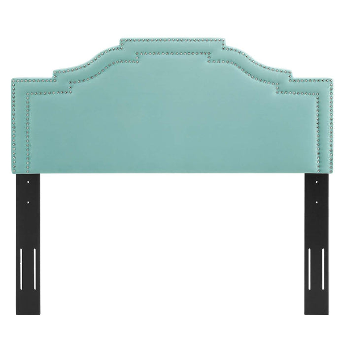 Lucia Twin Performance Velvet Headboard