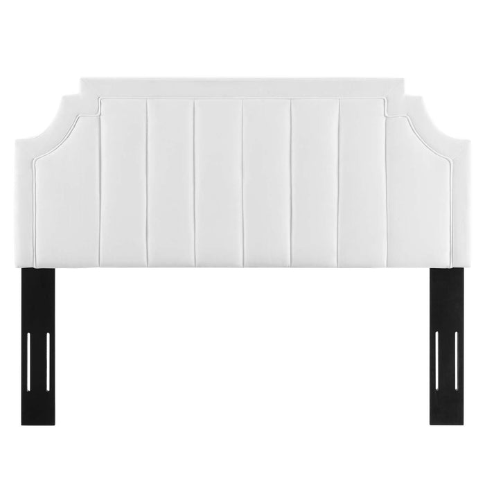 Alyona Channel Tufted Performance Velvet Twin Headboard