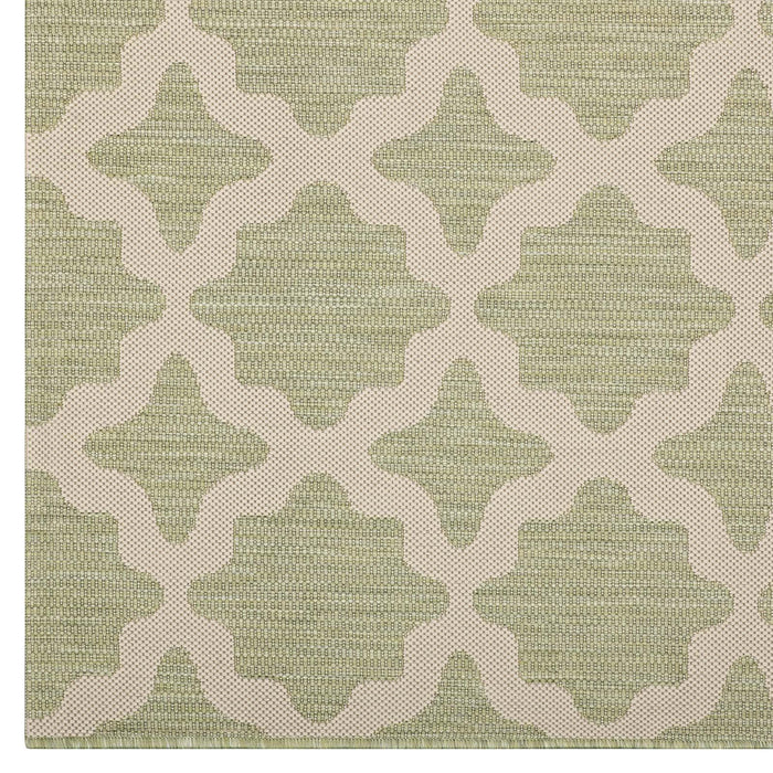 Cerelia Moroccan Trellis 5x8 Indoor and Outdoor Area Rug