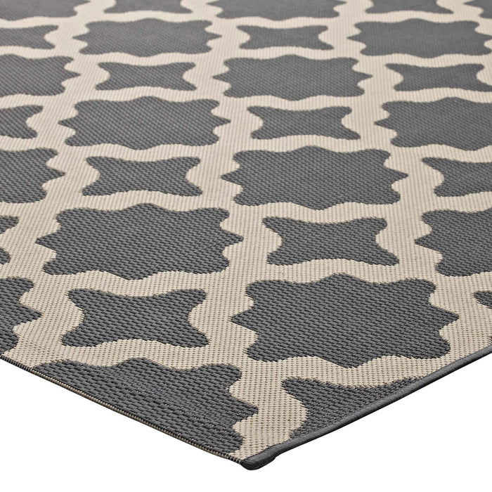 Cerelia Moroccan Trellis 5x8 Indoor and Outdoor Area Rug