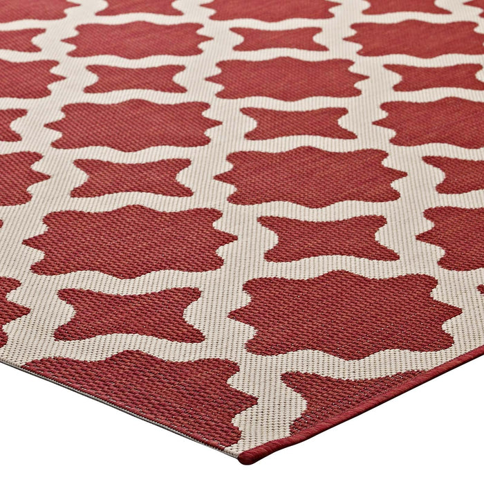 Cerelia Moroccan Trellis 5x8 Indoor and Outdoor Area Rug