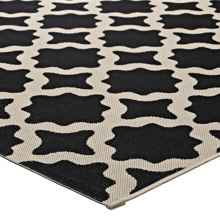 Cerelia Moroccan Trellis 5x8 Indoor and Outdoor Area Rug