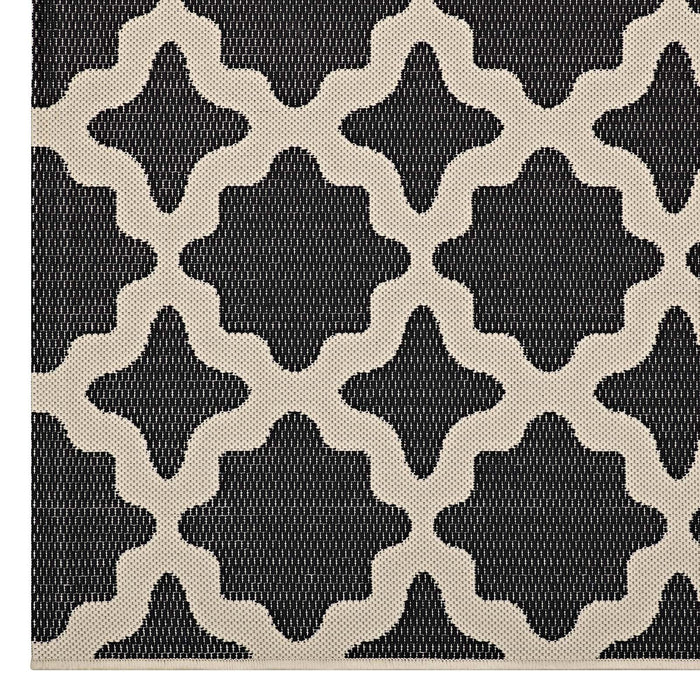 Cerelia Moroccan Trellis 5x8 Indoor and Outdoor Area Rug