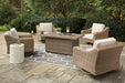 beachcroft-beachcroft-fire-pit-table-with-four-nuvella-swivel-lounge-chairs