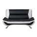 veloce-loveseat-black-white