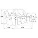 gilson-reclining-sofa-set