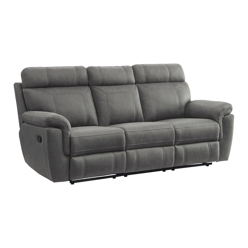 9301gry-3-double-reclining-sofa-with-center-drop-down-cup-holders