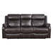 9990db-3-double-lay-flat-reclining-sofa-with-center-drop-down-cup-holders