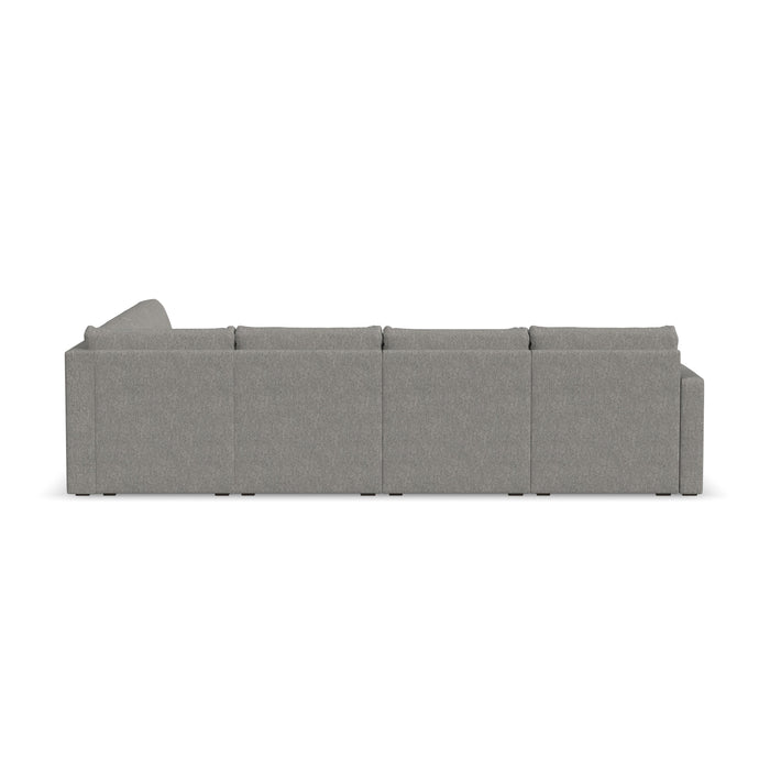 Flex 6-Seat Sectional with Standard Arm - 5000003533