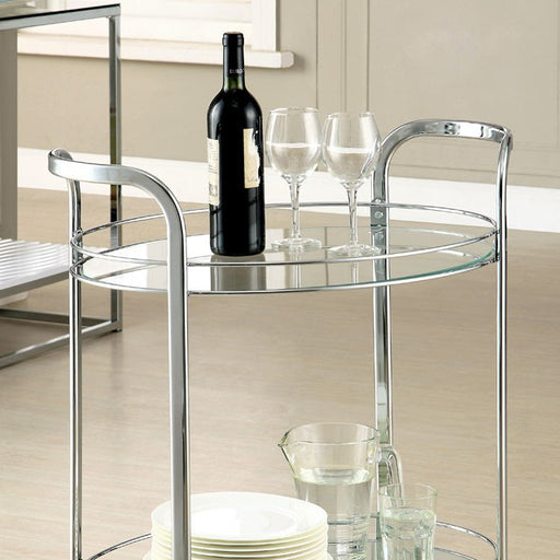 loule-chrome-serving-cart