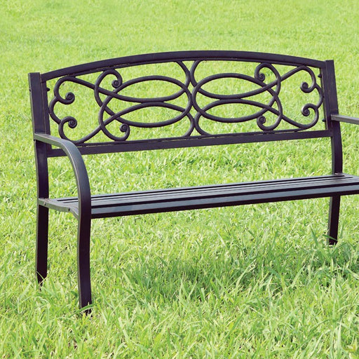 potter-black-patio-steel-bench