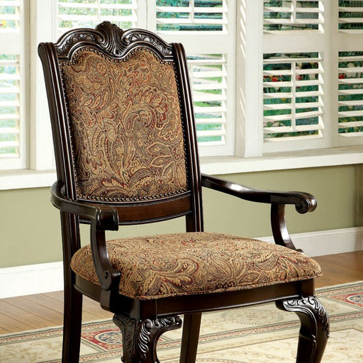 bellagio-brown-cherrypattern-fabric-arm-chair-2ctn