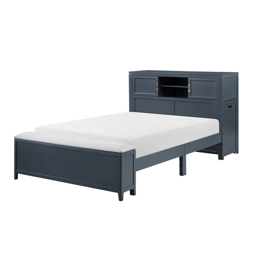 sloane-2-full-bookcase-platform-bed-with-hidden-desk-stool-and-storage-bench