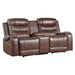 homelegance-furniture-putnam-power-double-reclining-loveseat-in-brown-9405br-2pw