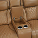fairway-power-double-reclining-love-seat-with-center-console-power-headrests-storage-armstop-and-side-cup-holders-charging-ports-and-led-lighting