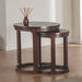 hickory-nesting-end-table