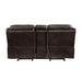 homelegance-furniture-aram-double-glider-reclining-loveseat-in-brown-8206brw-2