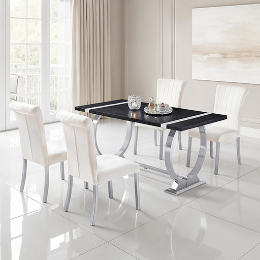 horley-60-dining-table-silver-frame