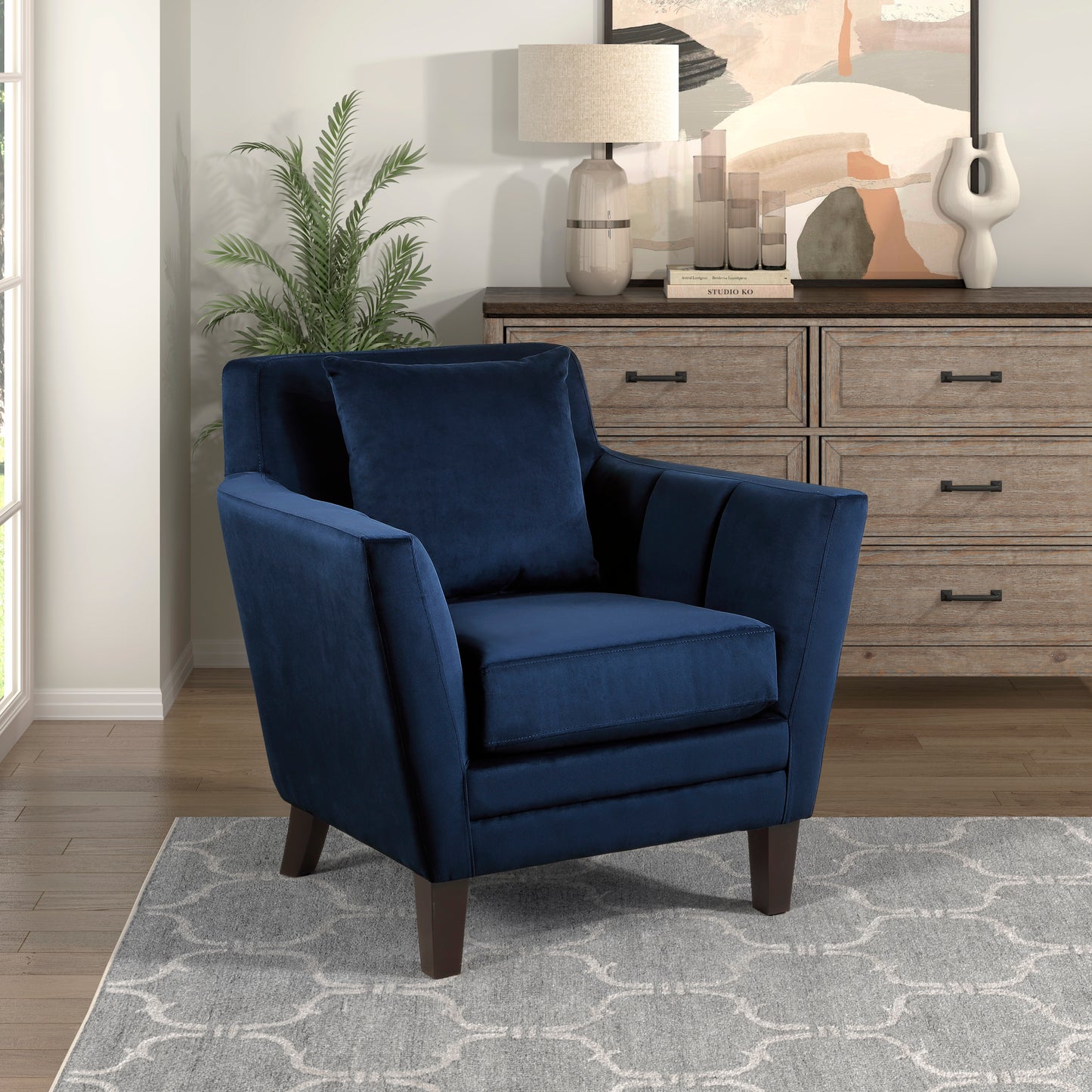 Adore Accent Chair NAVY BLUE
