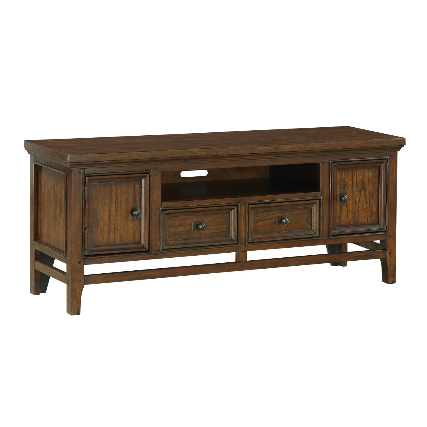 Frazier Park 59" TV Stand BROWN CHERRY ONLY
