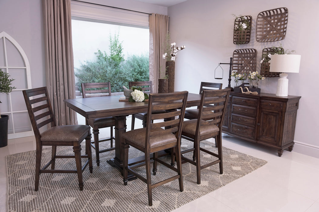 Delphine 5PCS Counter Dining Set