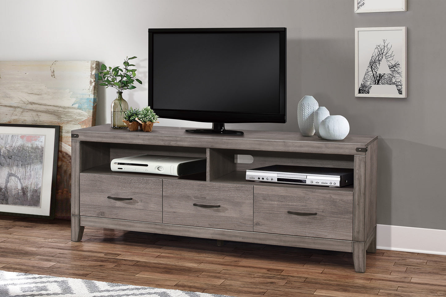 Woodrow 66" TV Stand ONE COLOR ONLY