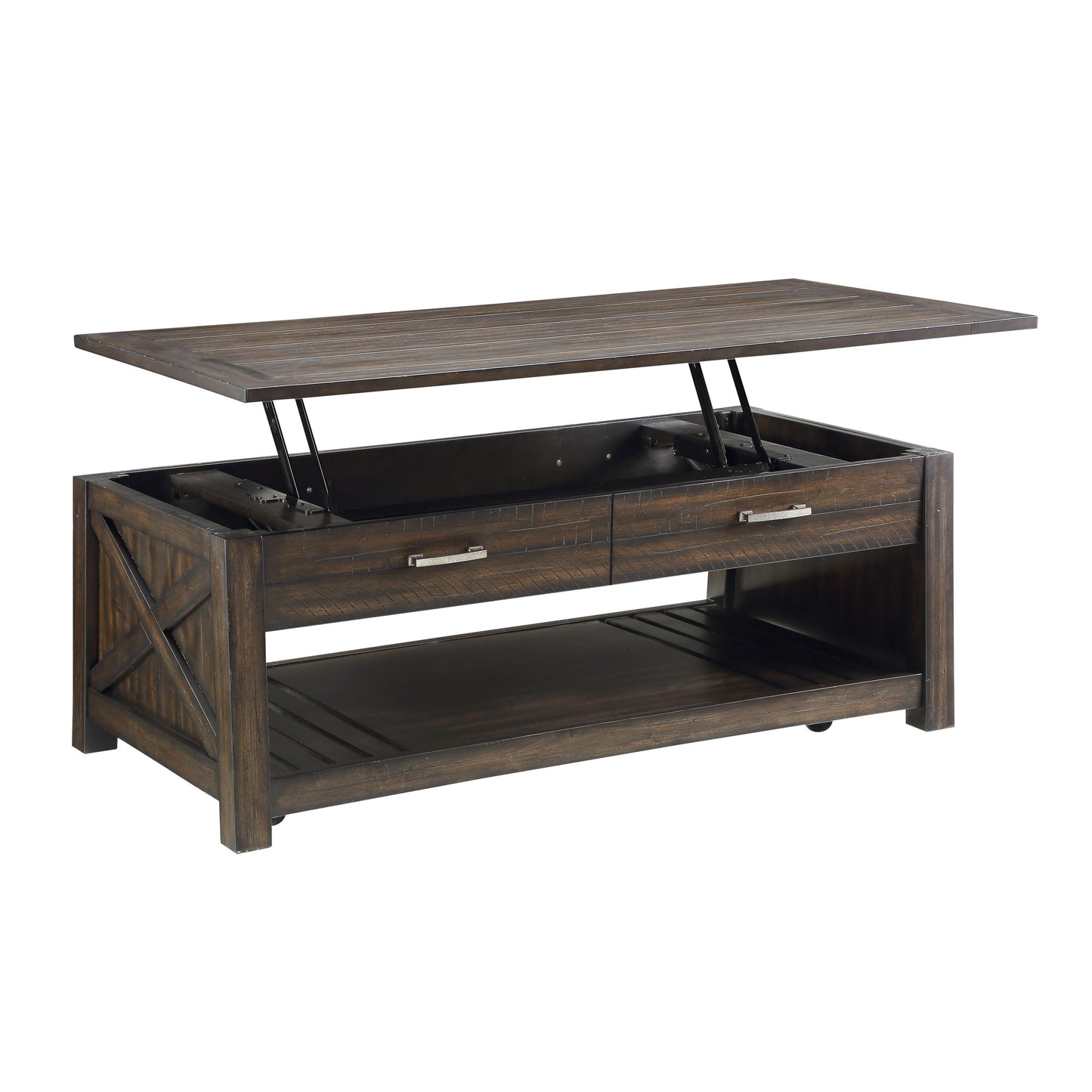 Traine Lift Top Coffee Table DARK BROWN ONLY