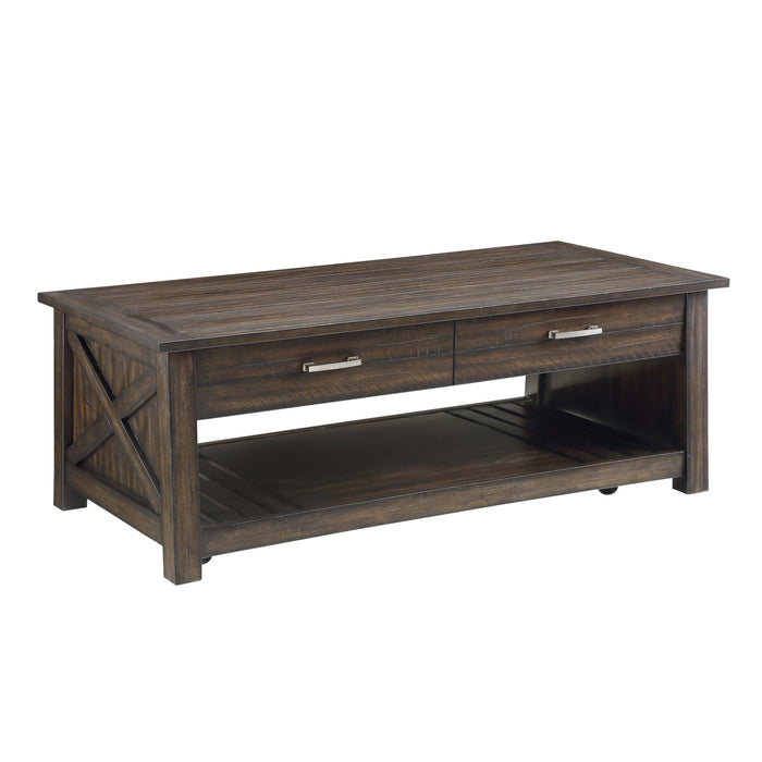 Traine Lift Top Coffee Table DARK BROWN ONLY