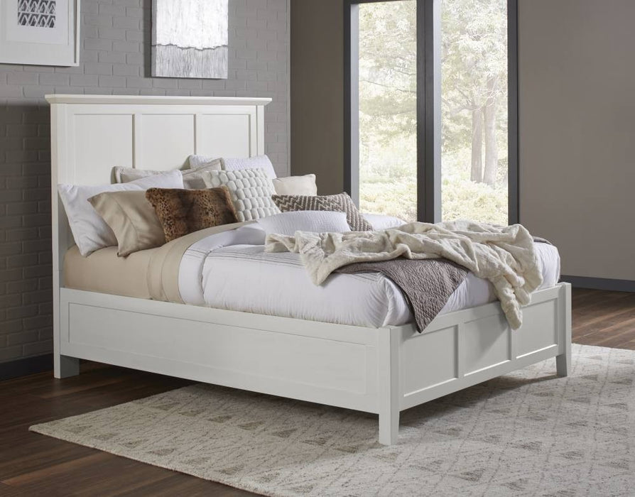 Paragon Solid Wood Queen Storage Bed WHITE