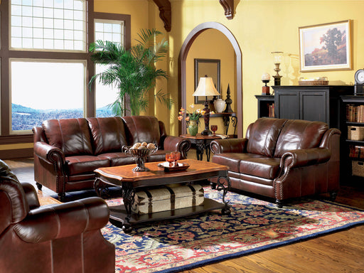 princeton-top-grain-leather-sofa-brown-only