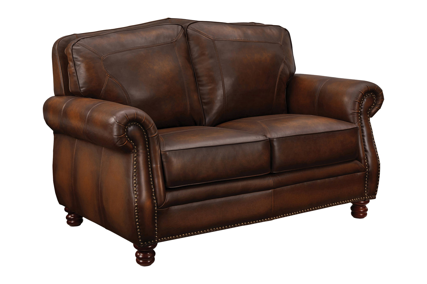 Montbrook Top Grain Leather Sofa BROWN ONLY