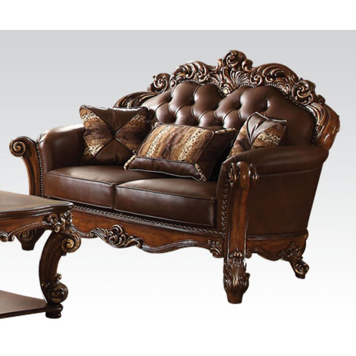 Versailles Sofa BROWN VINYL