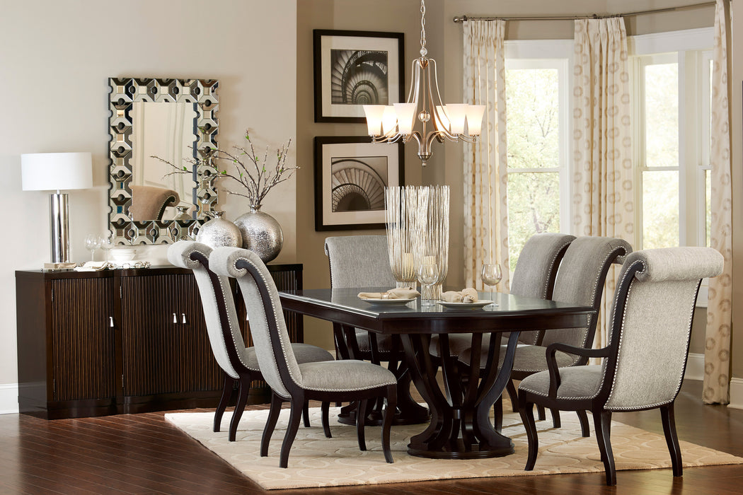 Savion 7PCS Dining Set Table & 6 Chairs