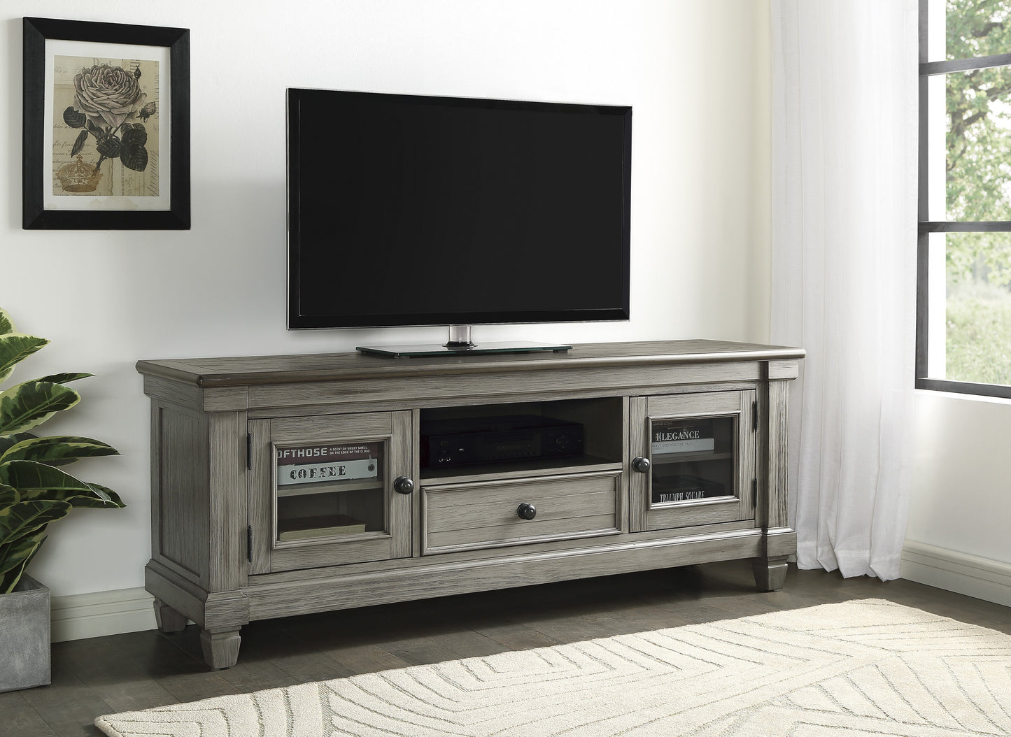 Granby 64" TV Stand GREY
