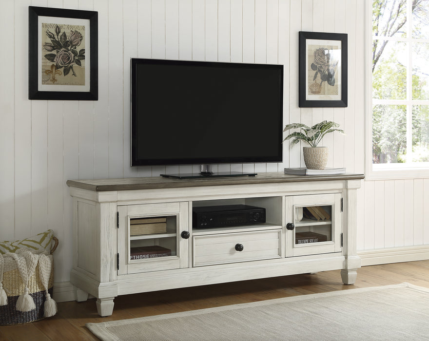 Granby 64" TV Stand ANTIQUE WHITE