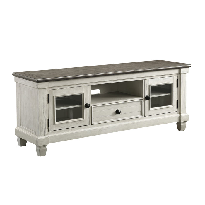 Granby 64" TV Stand ANTIQUE WHITE