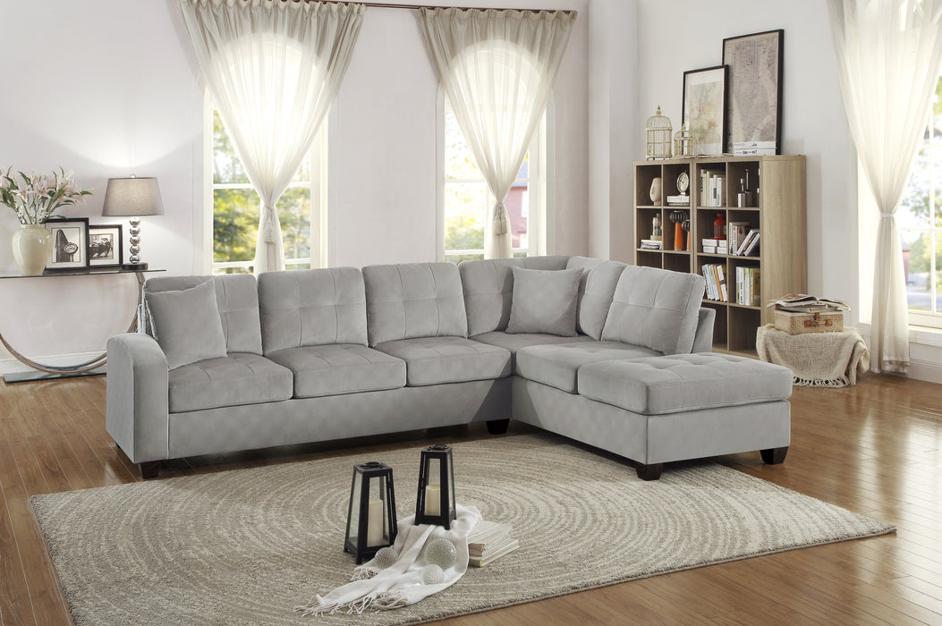 # Emilio Sectional Reversible TAUPE