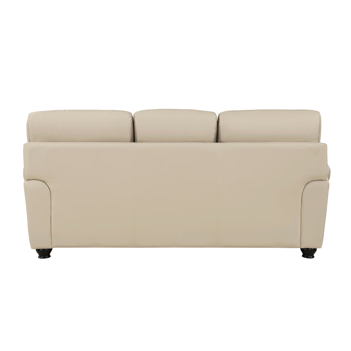 Foxborough Top Grain Leather Sofa CREAM