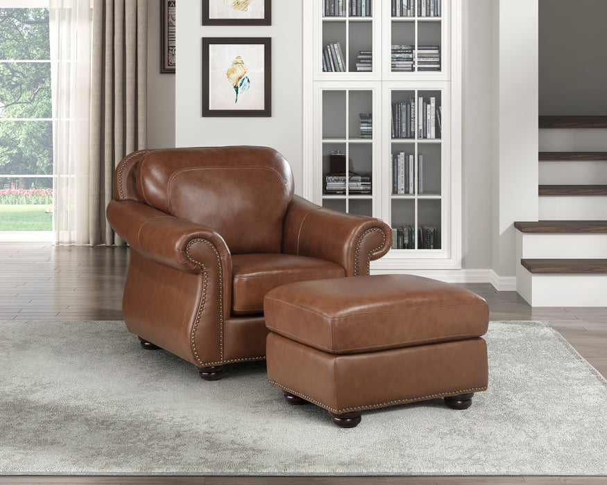 Attleboro Top Grain Leather Sofa ONE COLOR ONLY