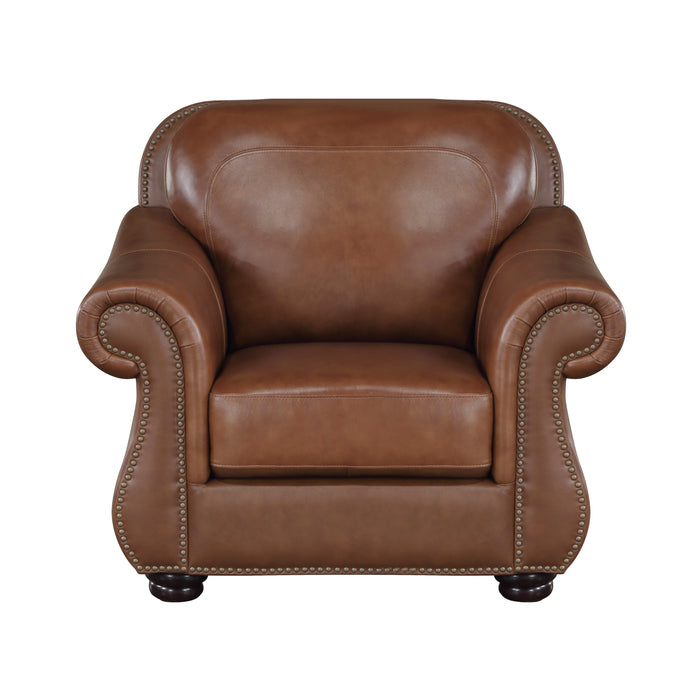 Attleboro Top Grain Leather Sofa ONE COLOR ONLY