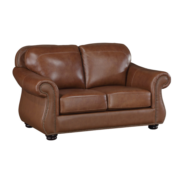 Attleboro Top Grain Leather Sofa ONE COLOR ONLY