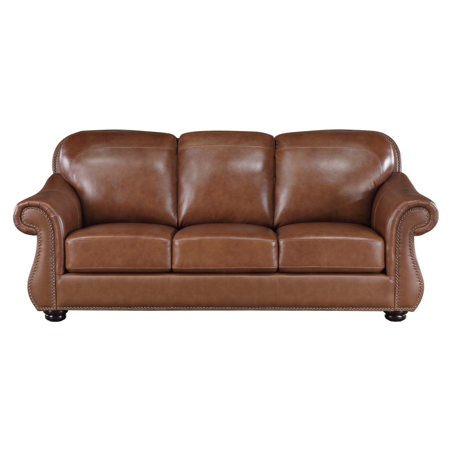 Attleboro Top Grain Leather Sofa ONE COLOR ONLY