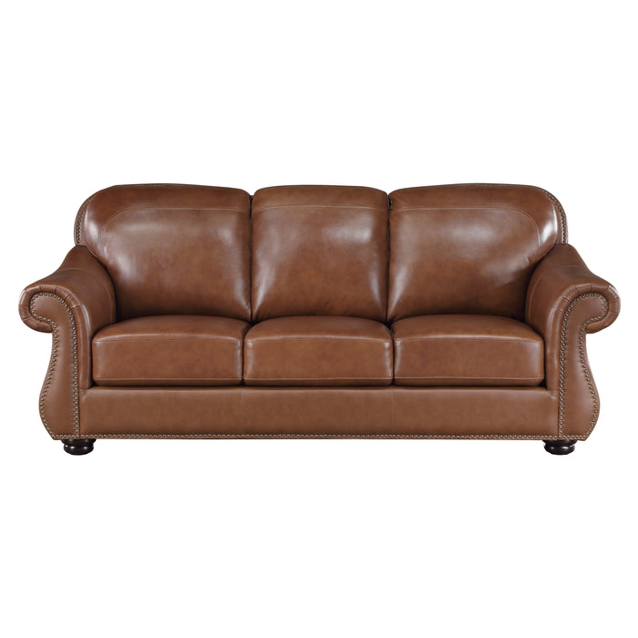 Attleboro Top Grain Leather Sofa ONE COLOR ONLY