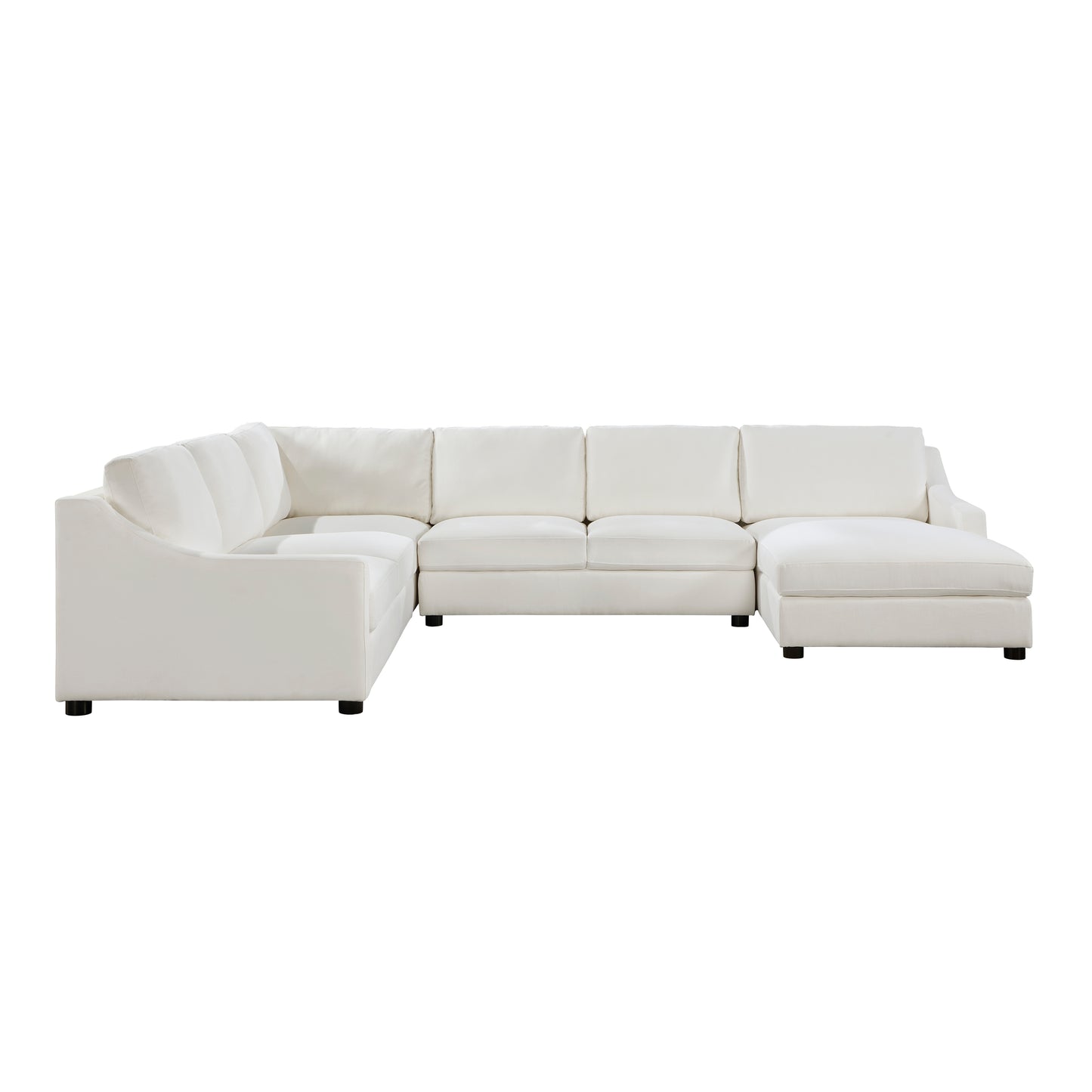 Zayden 4PCS Sectional RAF ONLY CREAM ONLY