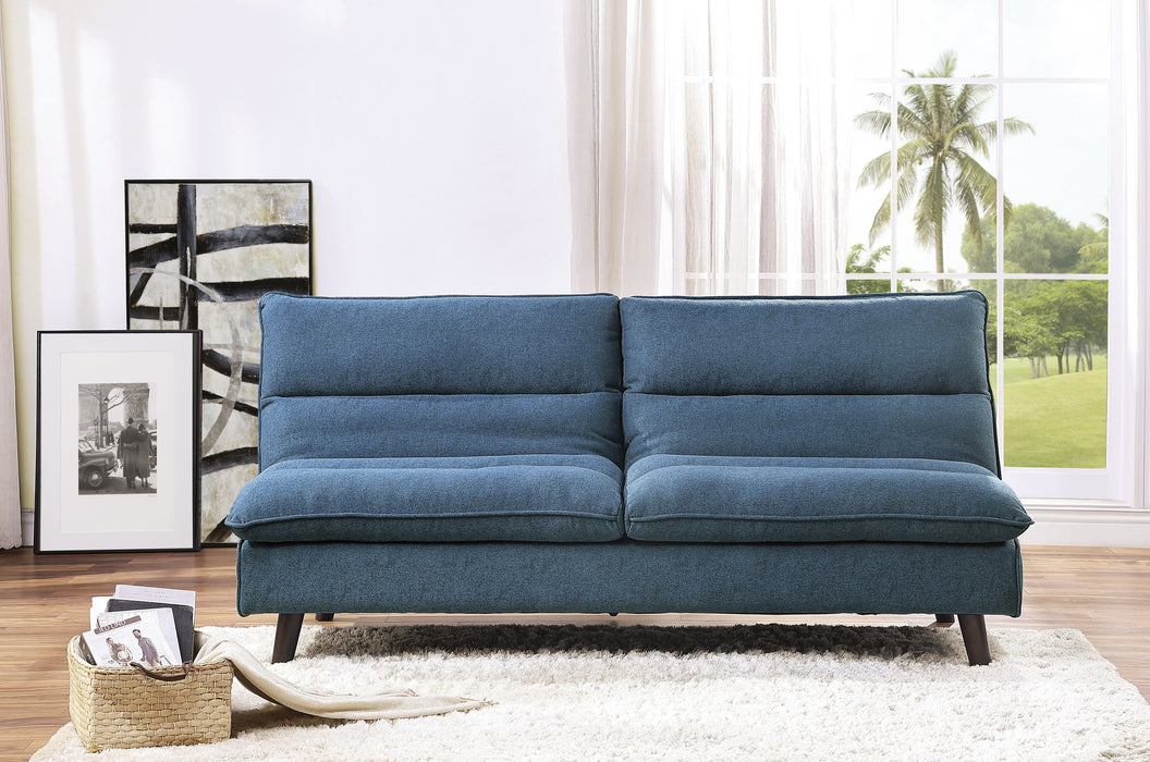 Mackay Convertible Futon Sofa Sleeper BLUE